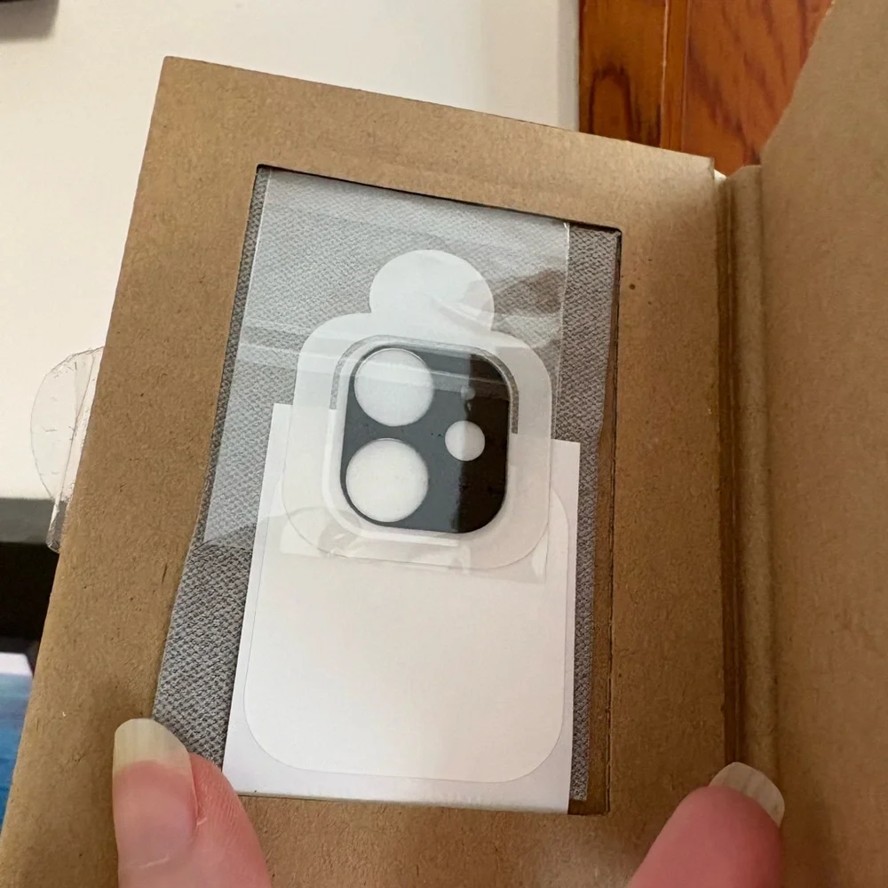 iPhone 12 mini anti blue light tempered glass & loopy camera lense protector new